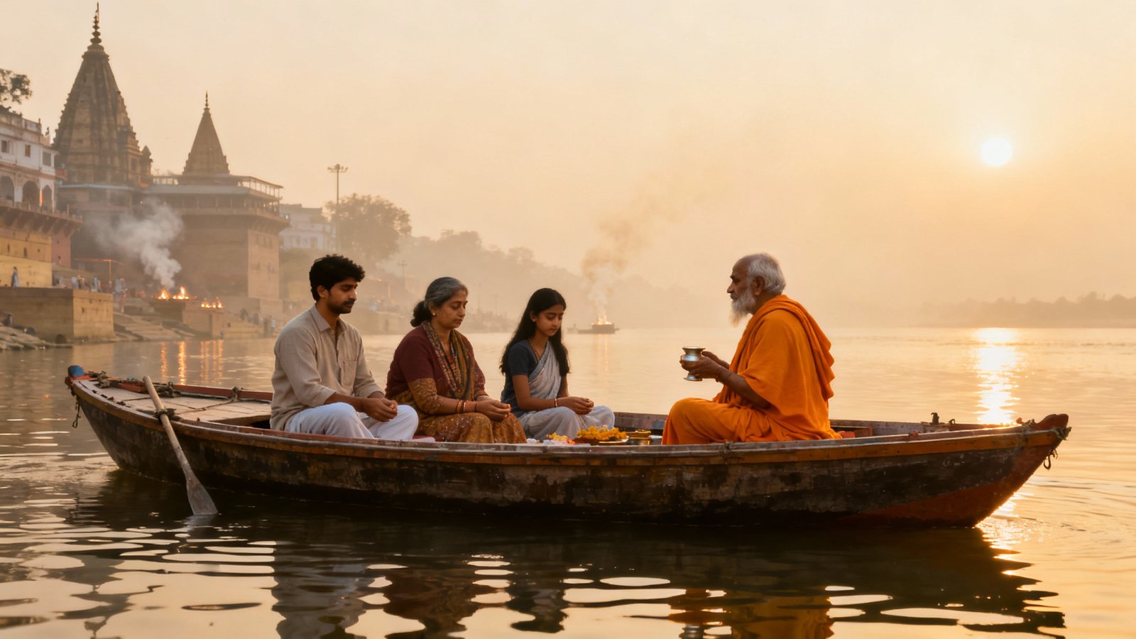 A Family’s Healing Journey in Varanasi: Sacred Rituals, Compassionate Care