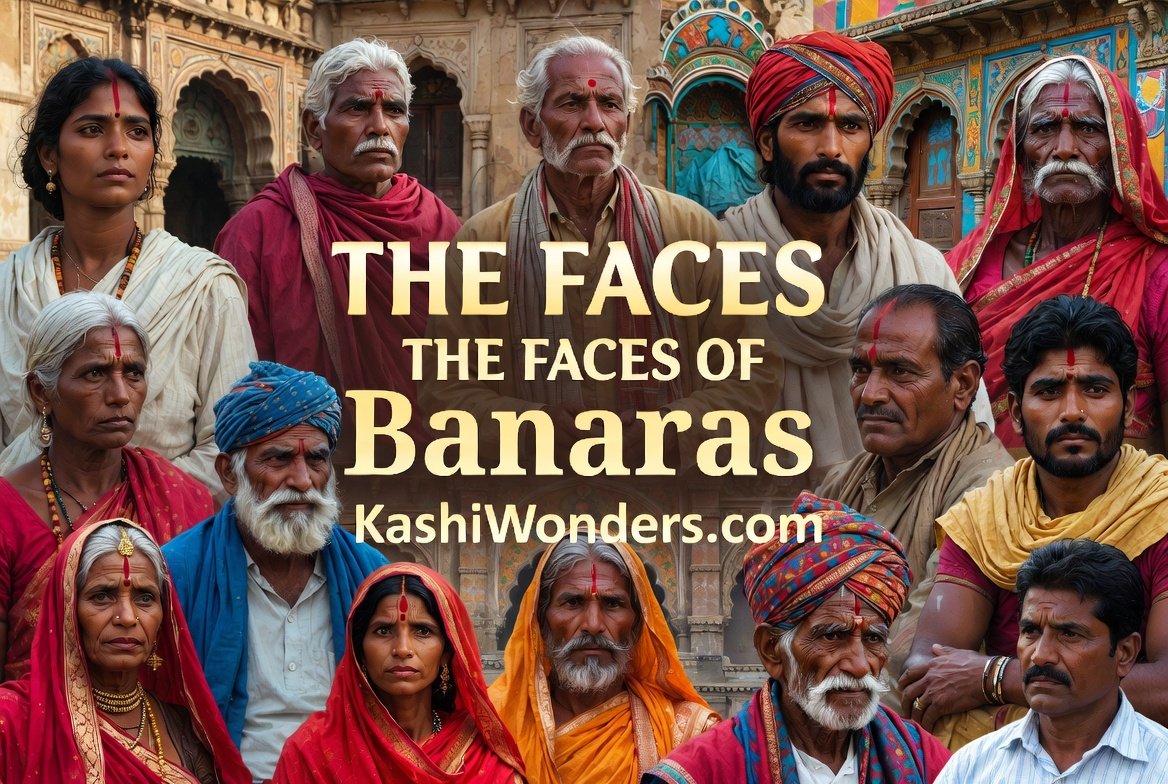 The Faces of Banaras: A Portrait Series by Dharam & Sudhir